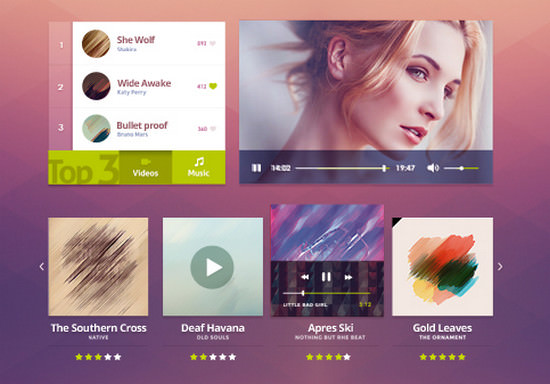 music ui