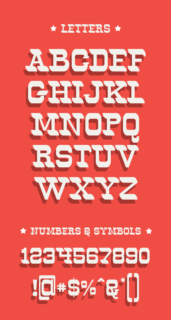 Oldways Font Letters