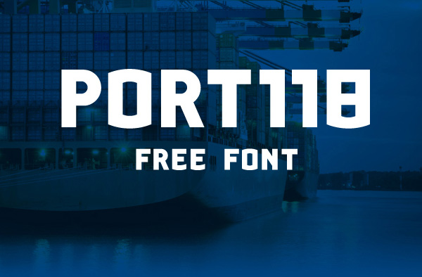 PORT118 Free Font