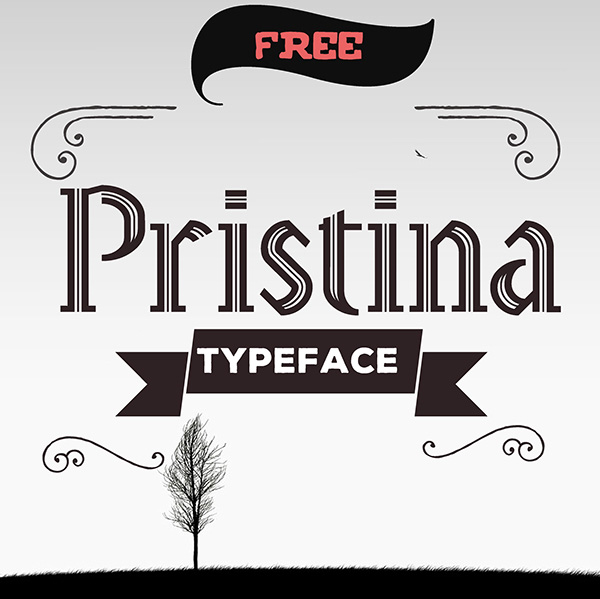 Pristina Free Font