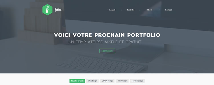 Foliac Web Template