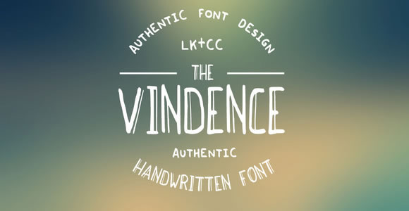 Vindence Handwritten Font