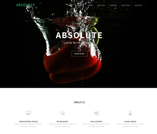 absolute-free theme