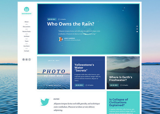 blog theme