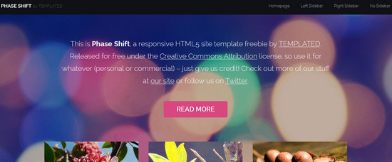 phase shift - adaptive theme