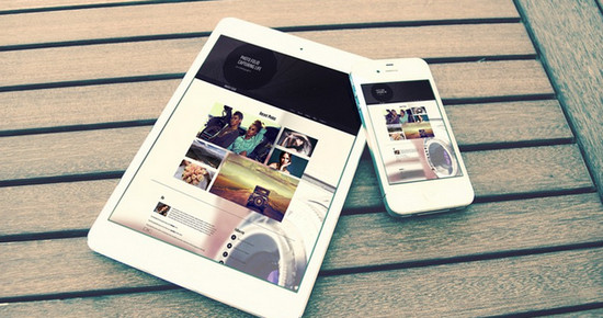 responsive online portfolio