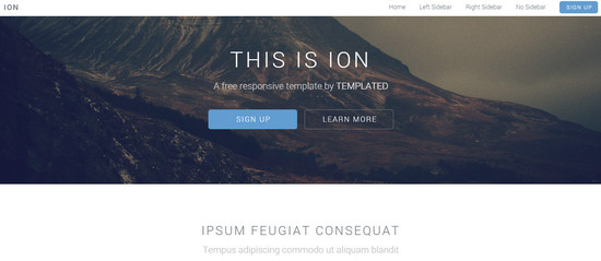 responsive template