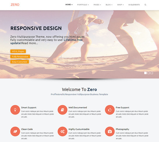 responsive theme