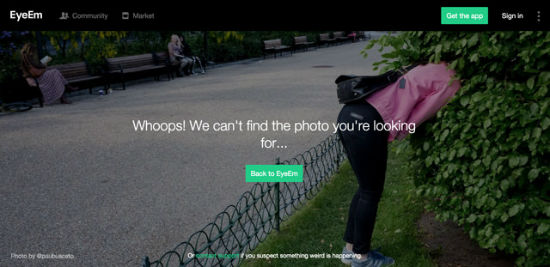 EyeEm - Error 404