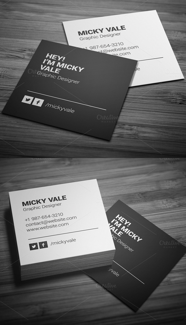 Square Business Card