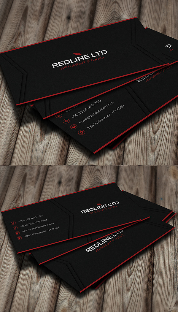 RedLine Corporate Business Card