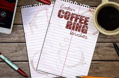 Create Custom Coffee Ring Brushes in Adobe Photoshop