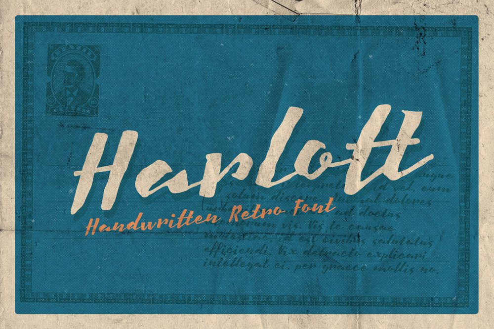 Harlott Free Font