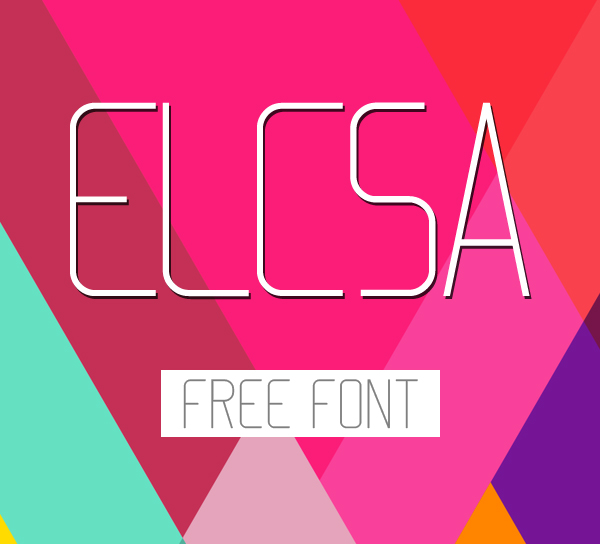 Elcsa Free Font