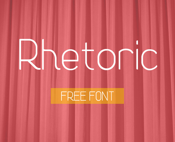 Rhetoric Free Font