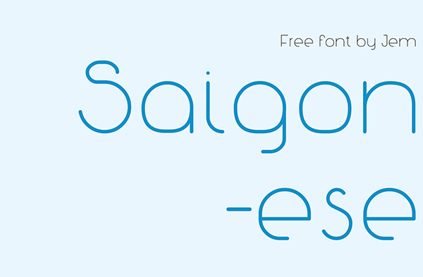 Saigonese Free Font