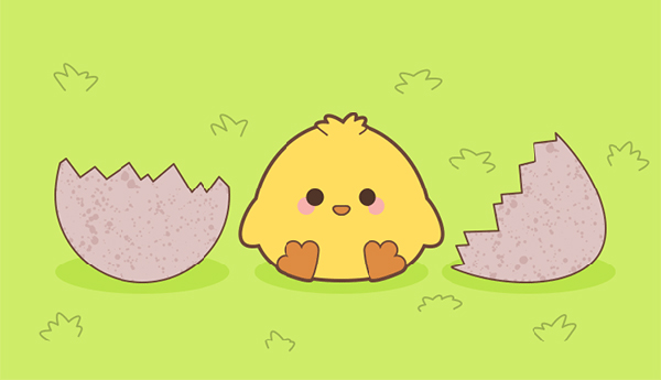 Create a Cute Spring Chick in Illustrator