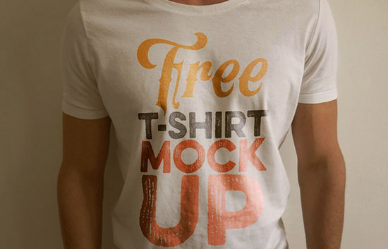 free t-shirt mockup