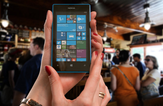 nokia lumia mockup