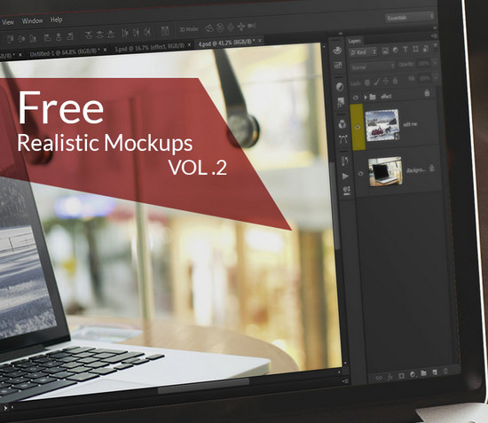 realistic mockup vol2