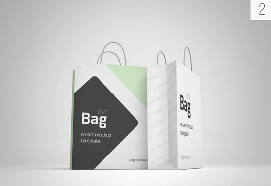 shopping bag mockup