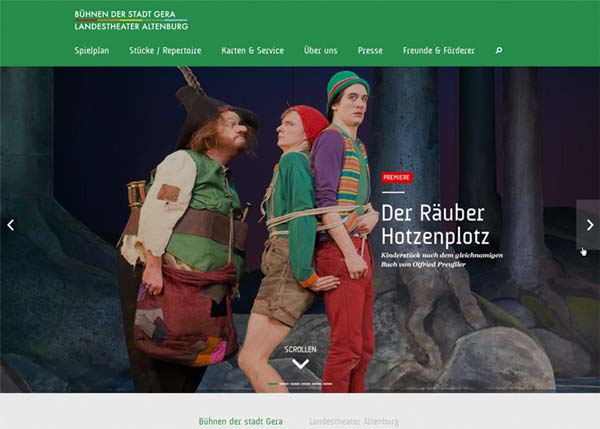 Inspiring Examples of HTML5 Websites Design - 21