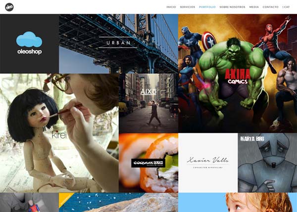 Inspiring Examples of HTML5 Websites Design - 22