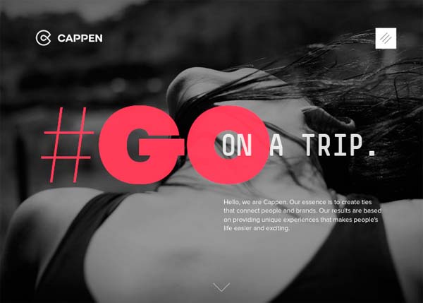 Inspiring Examples of HTML5 Websites Design - 23