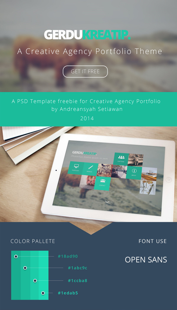 20 Free High Quality Website Template PSDs to Download