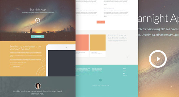 20 Free High Quality Website Template PSDs to Download