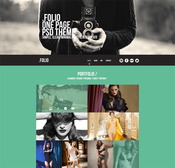 20 Free High Quality Website Template PSDs to Download