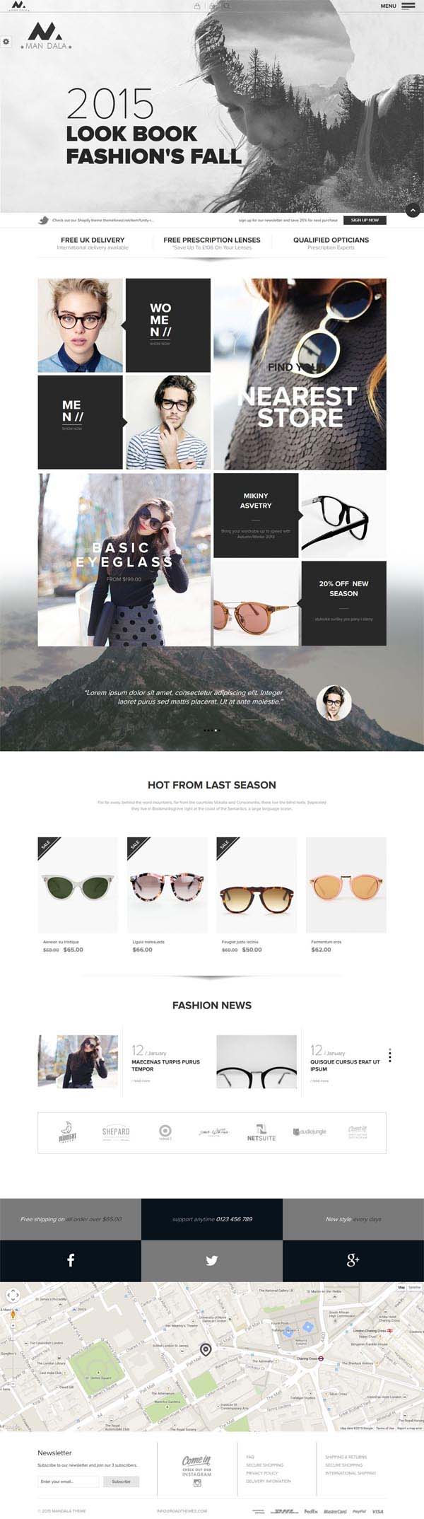 Mandala : Responsive Ecommerce WordPress Theme