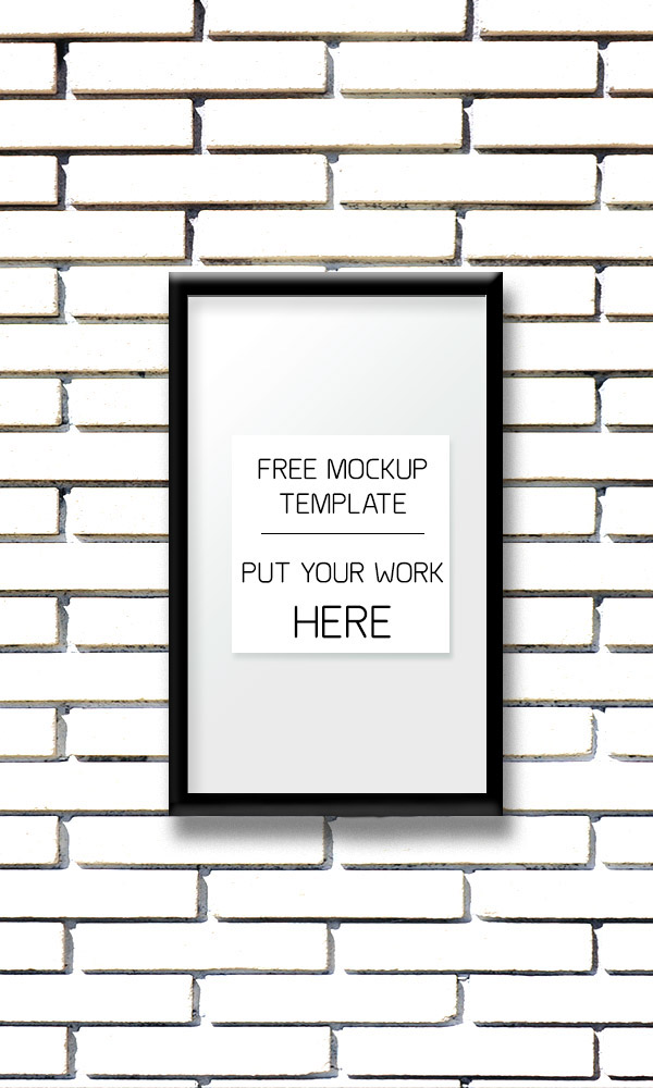 Free Photo Frame Mockup Template