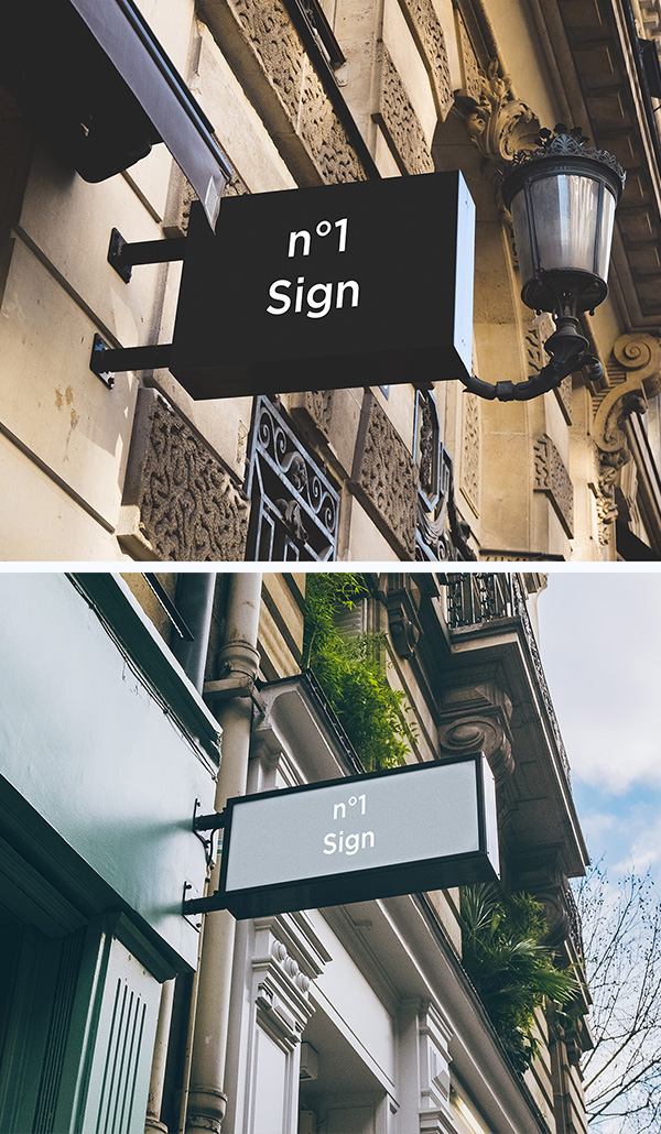 Hip Signs Mockups