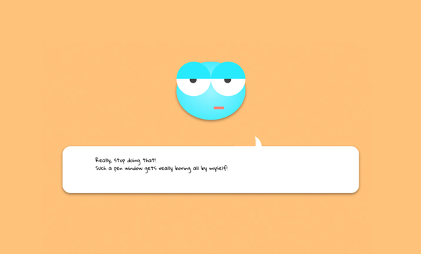 Pure CSS3 Face Animation & Web Visibility by Karsten Buckstegge