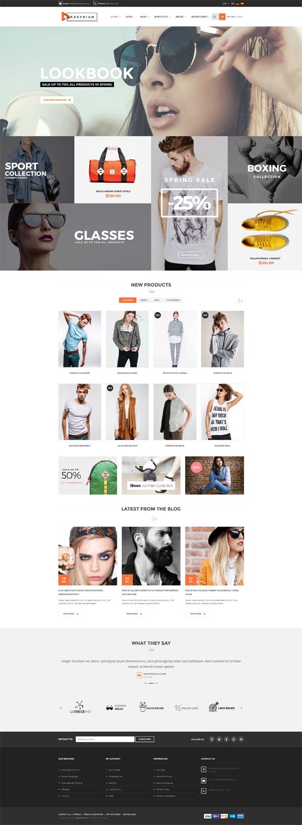 Assyrian – Responsive Fashion WordPress Theme