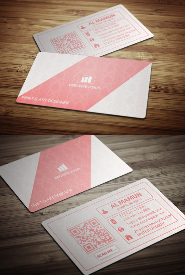 Creative Business Card Template (Freebie)