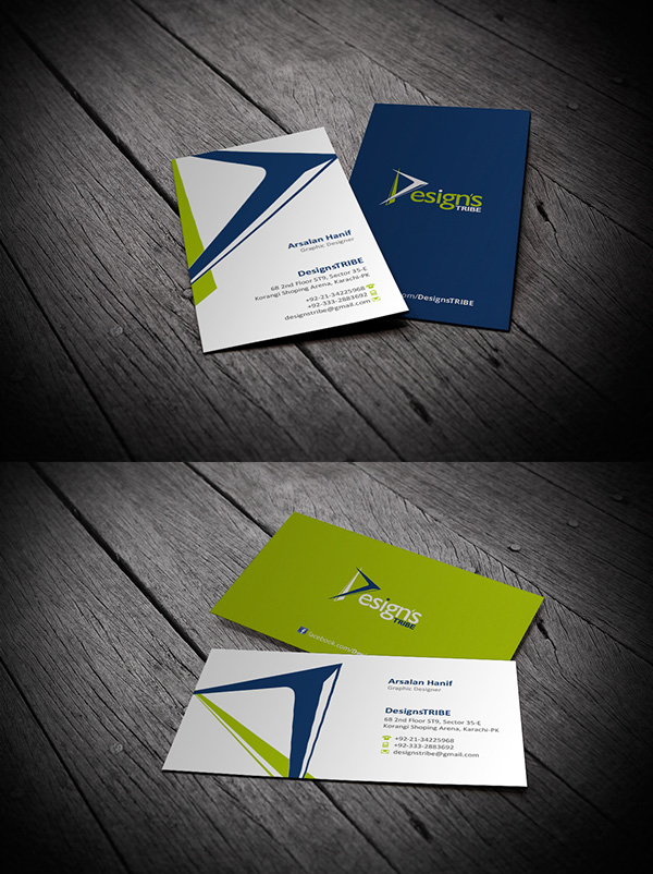 Free Business Card Mockup Template