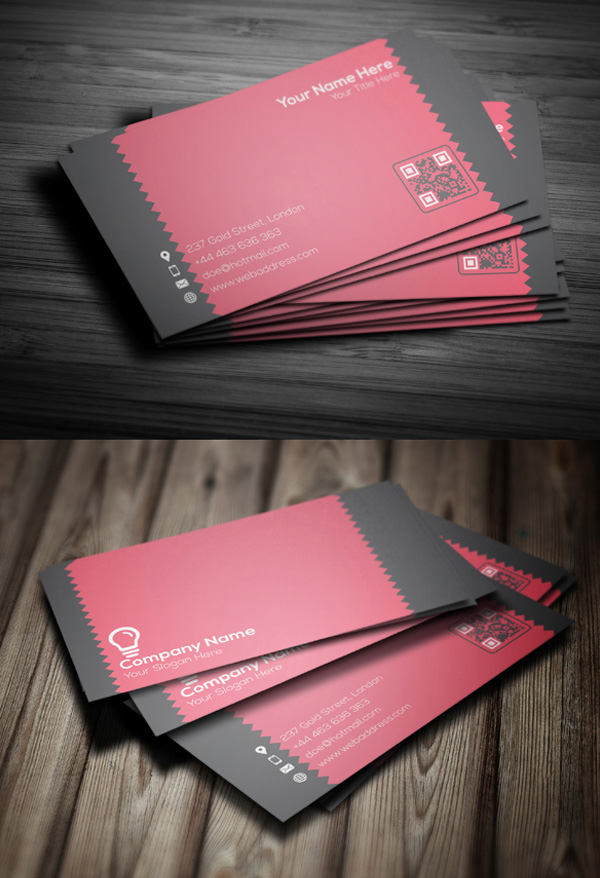 Free Corporate Business Card Template