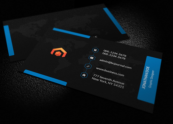 Free Business Card PSD Template