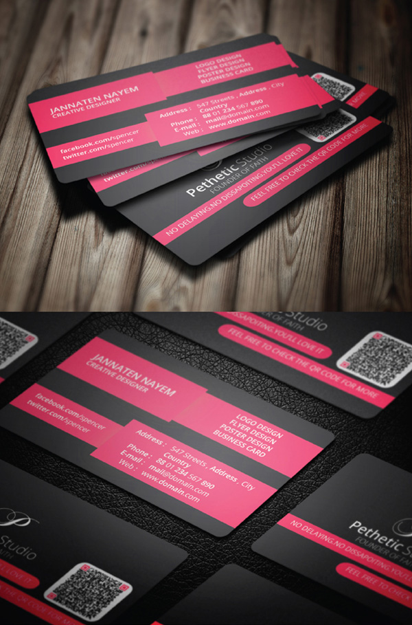 Creative Business Card PSD Template