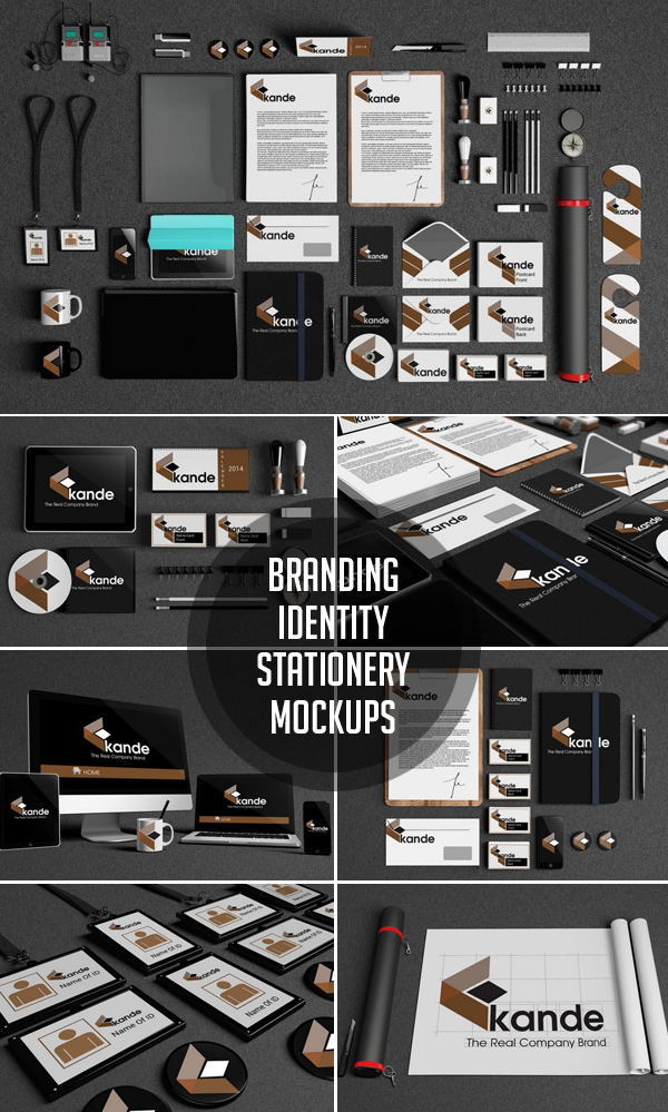 Branding / Identity / Stationery Mockups