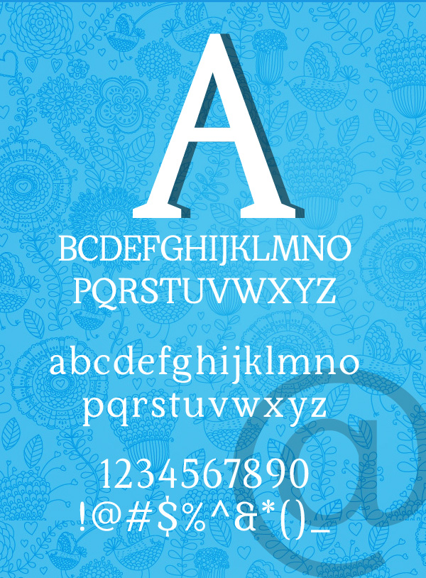 Kraskario font letters