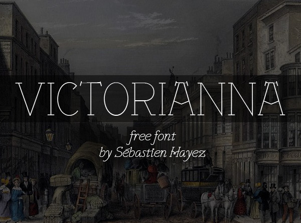 Victorianna free font