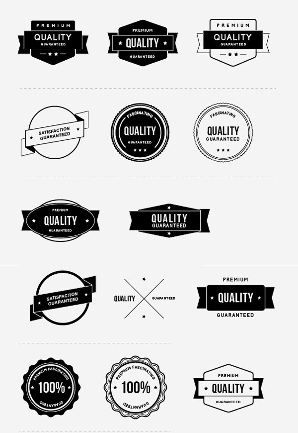 Free Vector & Psd Award Badges