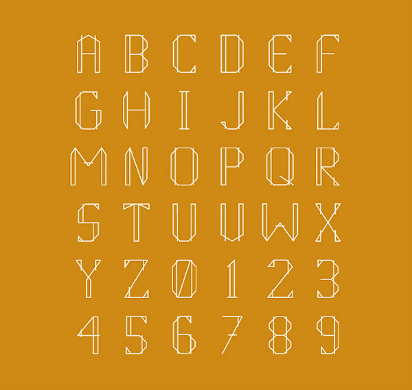 Athena Font Letters