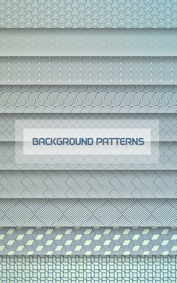 Free Set of Background Patterns