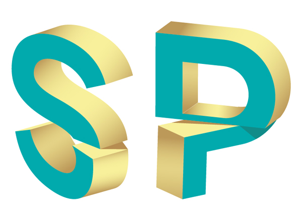 Make 3D Split Text Vector Effect in Adobe Illustrator