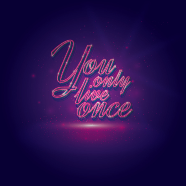 Creating a Glowing Neon Effect in Illustrator