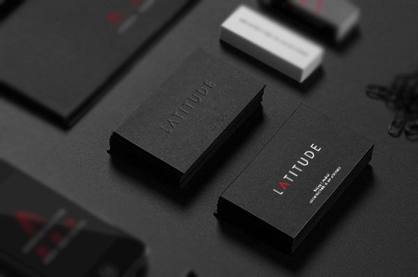 LATITUDE Architecture Brand Business Card